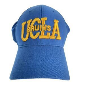 UCLA Bruins Adidas Mens Stretch Fitted Hat Embroidered Logo Blue Size L/XL